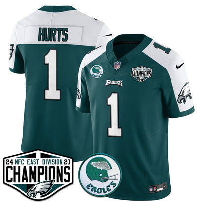 Philadelphia Ealges 2024 NFC East Division Champions Jersey - All Stitched