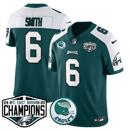 Philadelphia Ealges 2024 NFC East Division Champions Jersey - All Stitched