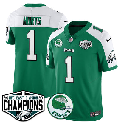 Philadelphia Ealges 2024 NFC East Division Champions Jersey - All Stitched