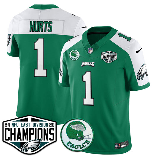Philadelphia Ealges 2024 NFC East Division Champions Jersey - All Stitched