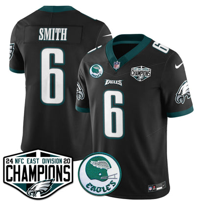 Philadelphia Ealges 2024 NFC East Division Champions Jersey - All Stitched