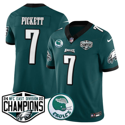 Philadelphia Ealges 2024 NFC East Division Champions Jersey - All Stitched