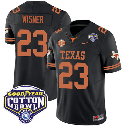Texas Longhorns 2024 Cotton Bowl Classic Jersey - All Stitched