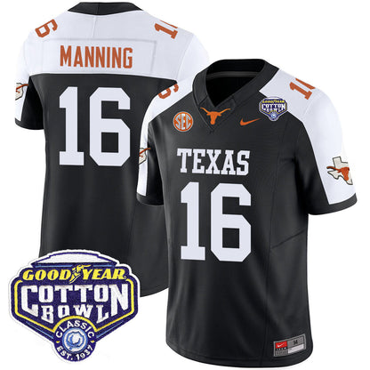 Texas Longhorns 2024 Cotton Bowl Classic Jersey - All Stitched