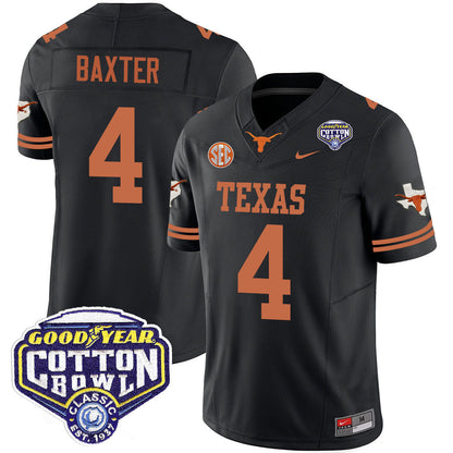 Texas Longhorns 2024 Cotton Bowl Classic Jersey - All Stitched