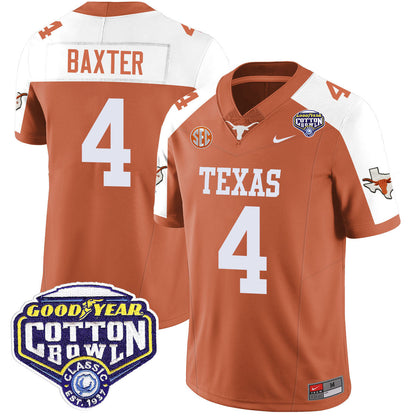 Texas Longhorns 2024 Cotton Bowl Classic Jersey - All Stitched