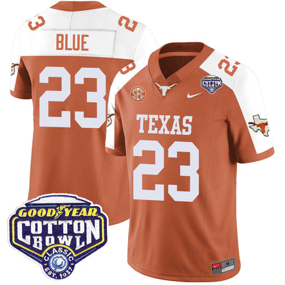Texas Longhorns 2024 Cotton Bowl Classic Jersey - All Stitched