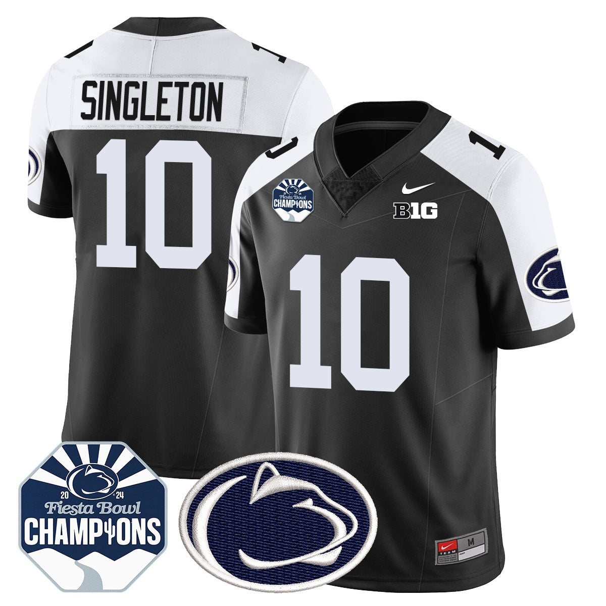 Penn State Nittany Lions 2024 Fiesta Bowl Champions Jersey - All Stitched
