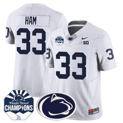 Penn State Nittany Lions 2024 Fiesta Bowl Champions Jersey - All Stitched
