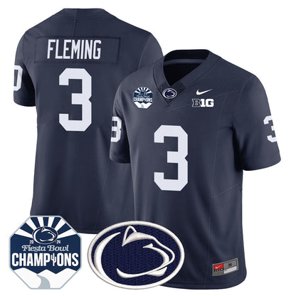 Penn State Nittany Lions 2024 Fiesta Bowl Champions Jersey - All Stitched
