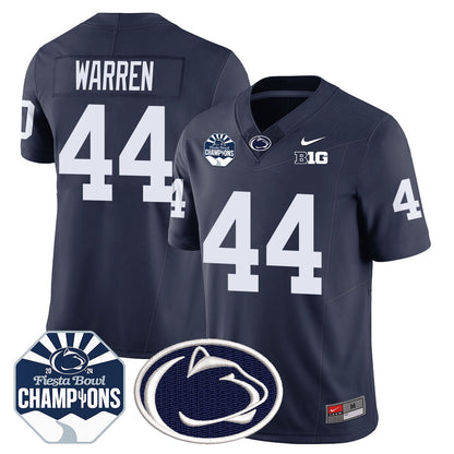Penn State Nittany Lions 2024 Fiesta Bowl Champions Jersey - All Stitched