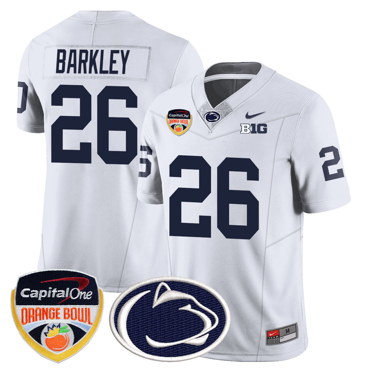 Men's Penn State Nittany Lions 2024 Orange Bowl Jersey - All Stitched