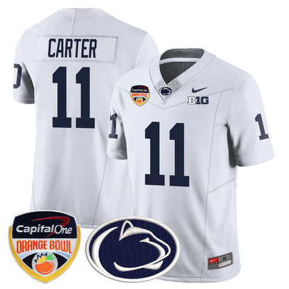 Men's Penn State Nittany Lions 2024 Orange Bowl Jersey - All Stitched