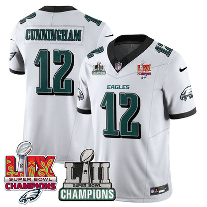 Men's Philadelphia Eagles LII-LIX Super Bowl Champions Vapor Limited Jersey - All Stitched