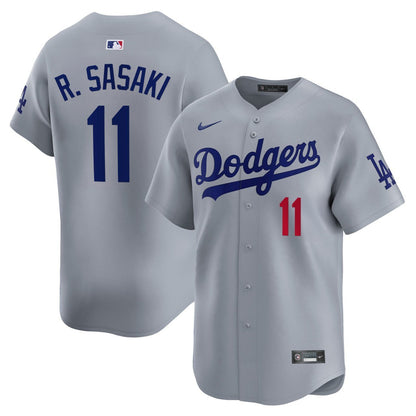 Roki Sasaki Los Angeles Dodgers Jersey - All Stitched