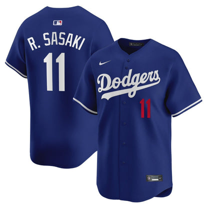 Roki Sasaki Los Angeles Dodgers Jersey - All Stitched