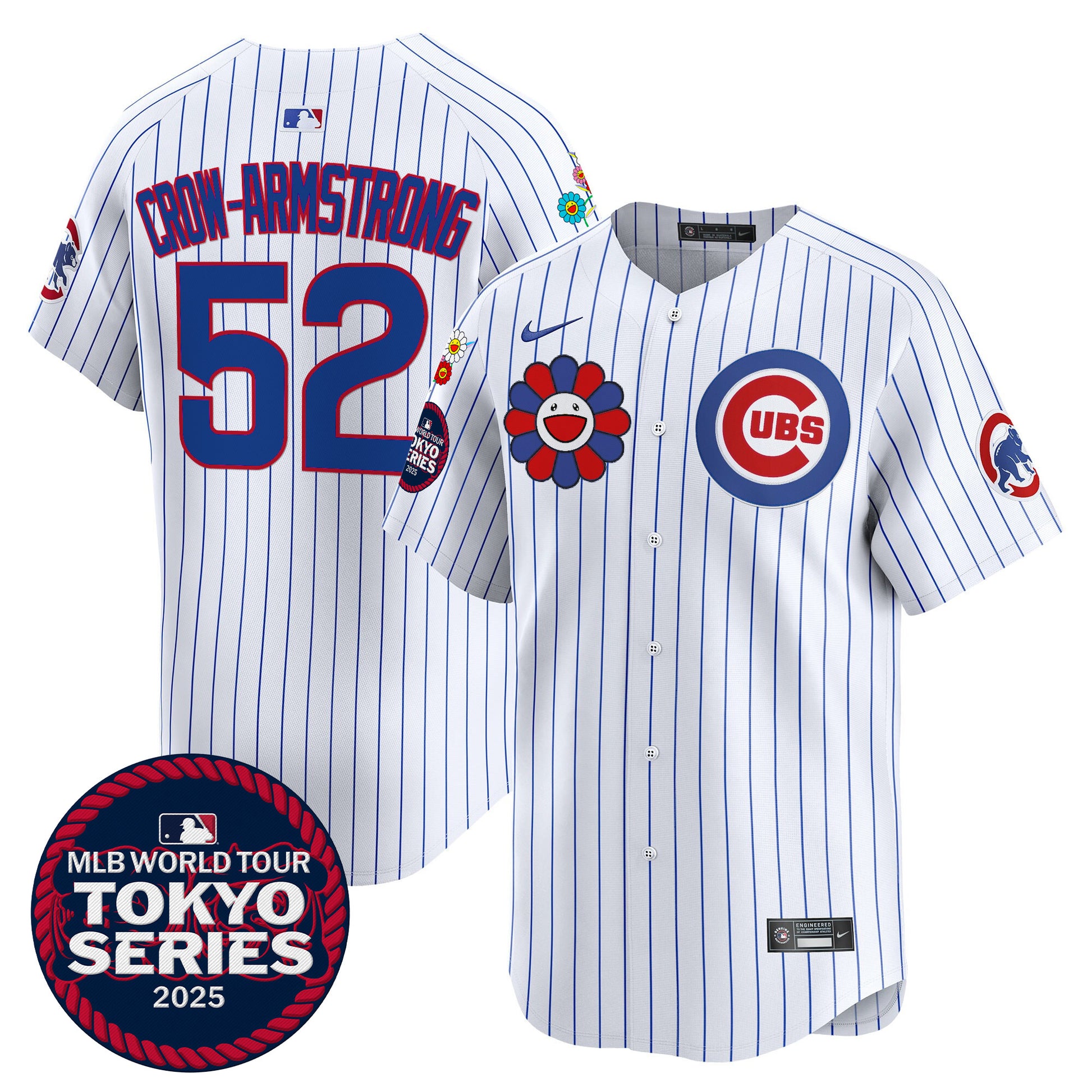Men's Chicago Cubs Tokyo Series 2025 Vapor Premier Limited Jersey - Stitched