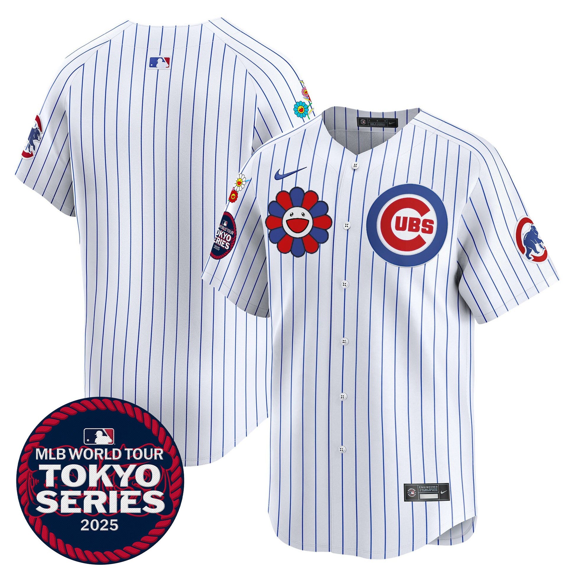 Men's Chicago Cubs Tokyo Series 2025 Vapor Premier Limited Jersey - Stitched