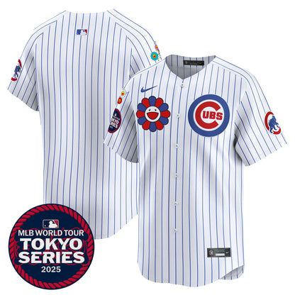 Men's Chicago Cubs Tokyo Series 2025 Vapor Premier Limited Jersey - Stitched