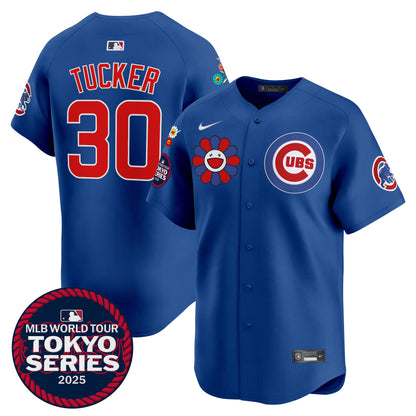 Men's Chicago Cubs Tokyo Series 2025 Vapor Premier Limited Jersey - Stitched