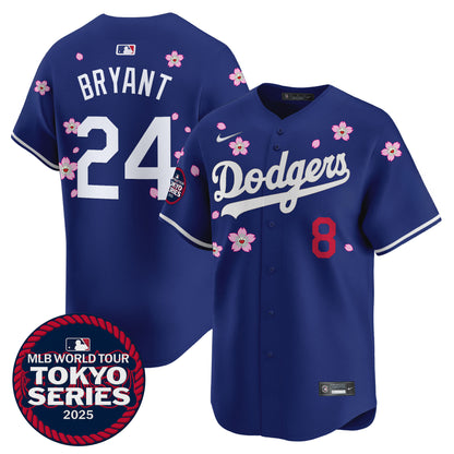 Men's Dodgers Tokyo Series 2025 Vapor Premier Limited Jersey - Stitched