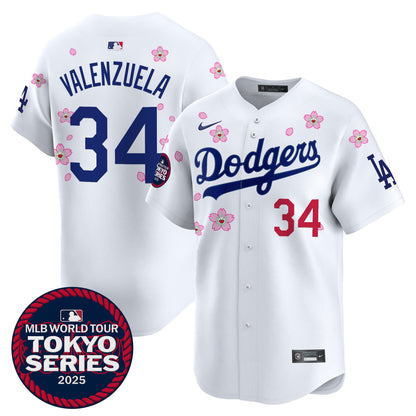 Men's Dodgers Tokyo Series 2025 Vapor Premier Limited Jersey - Stitched