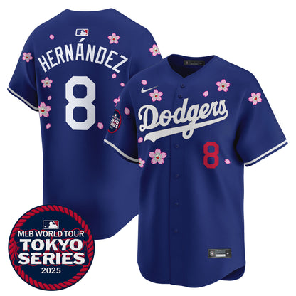 Men's Dodgers Tokyo Series 2025 Vapor Premier Limited Jersey - Stitched