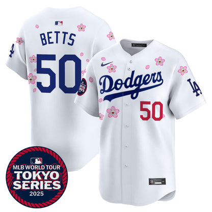 Men's Dodgers Tokyo Series 2025 Vapor Premier Limited Jersey - Stitched