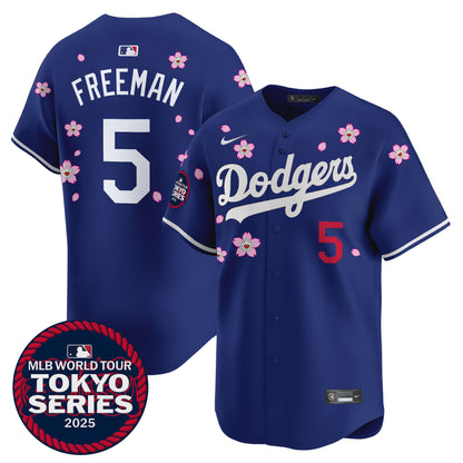 Men's Dodgers Tokyo Series 2025 Vapor Premier Limited Jersey - Stitched