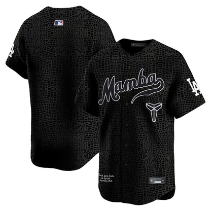 Men's Dodgers Kobe Bryant Mamba Vapor Premier Limited Jersey - All Stitched