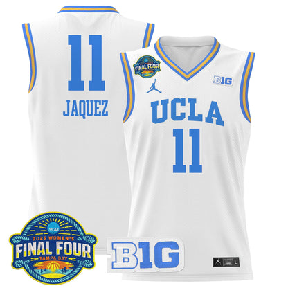 Men's Size - UCLA Bruins 2025 Big Ten Women's Final Four Patch Lightweight Basketball Jersey - All Stitched