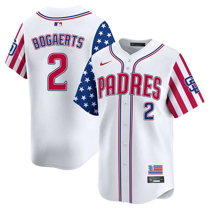 Men's San Diego Padres Independence Day Jersey - All Stitched