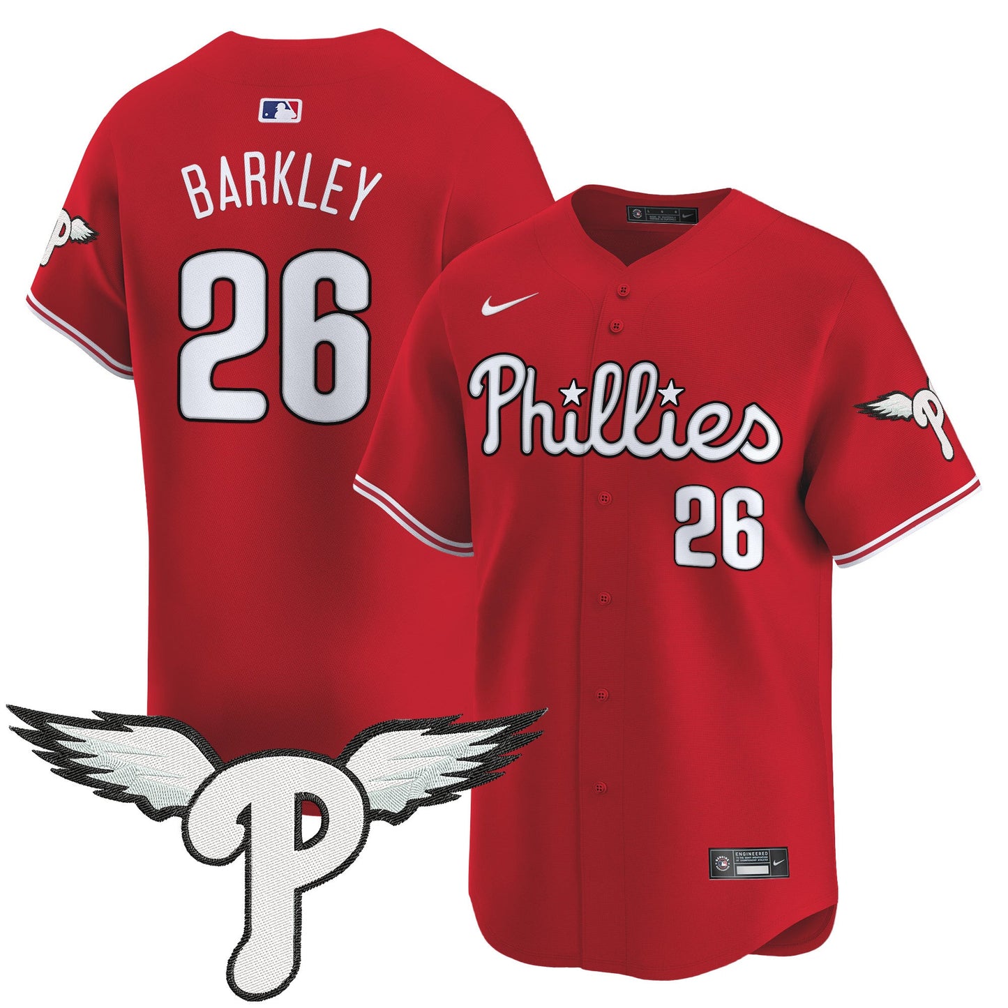 Men's Philadelphia Phillies 2025 Vapor Premier Limited Jersey - All Stitched
