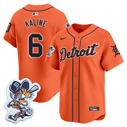 Detroit Tigers Paws Patch Vapor Premier Limited Jersey - All Stitched