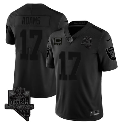 Raiders 2024 Vapor Limited Jersey TLA - Black Hold - All Stitched