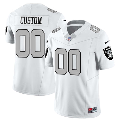 Raiders 2024 Vapor Limited Custom Jersey TLA - Nevada Silver State - All Stitched