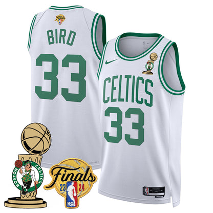 Celtics 2023-24 World Champions Jersey - All Stitched