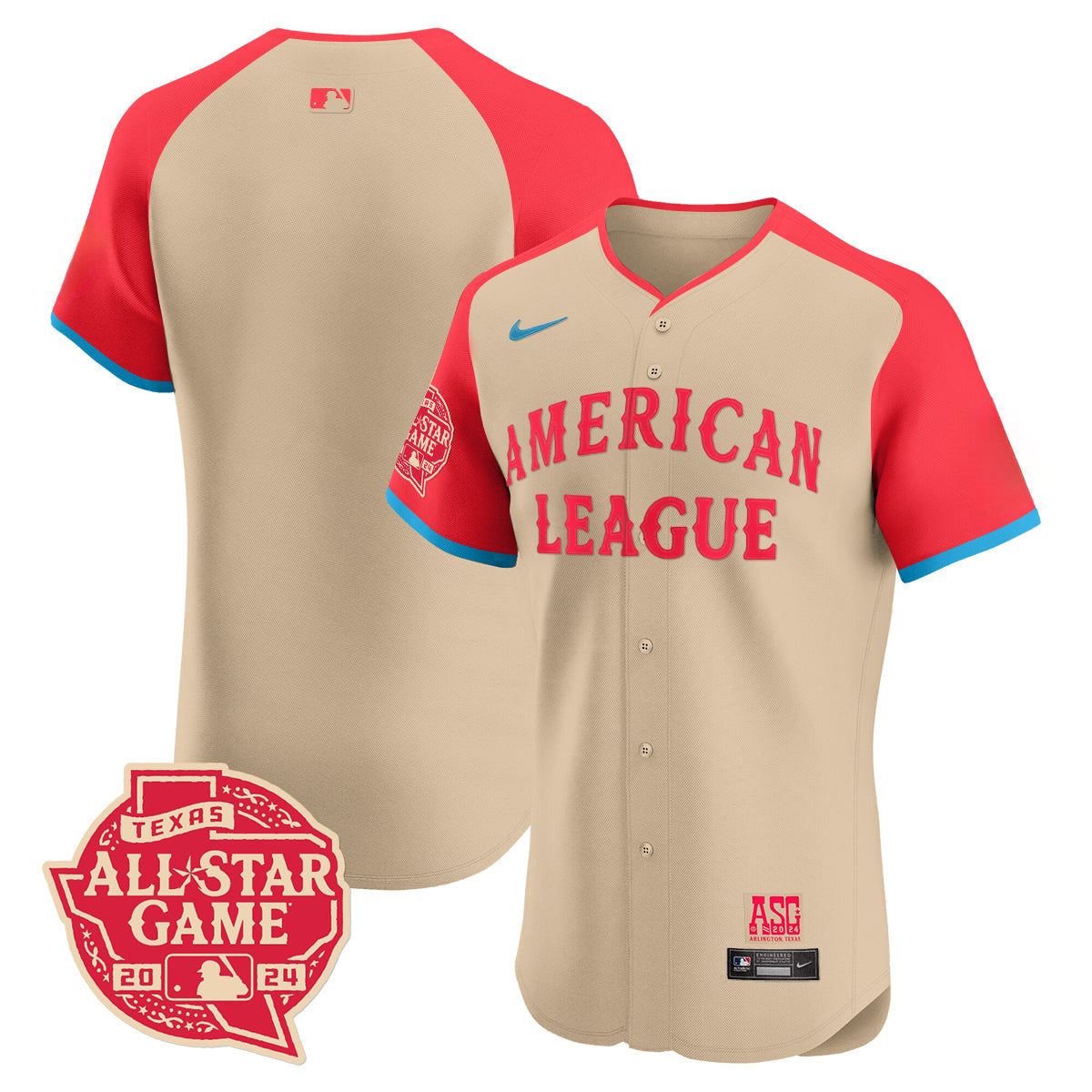 American League 2024 All-Star Game Player Jersey - All Stitched