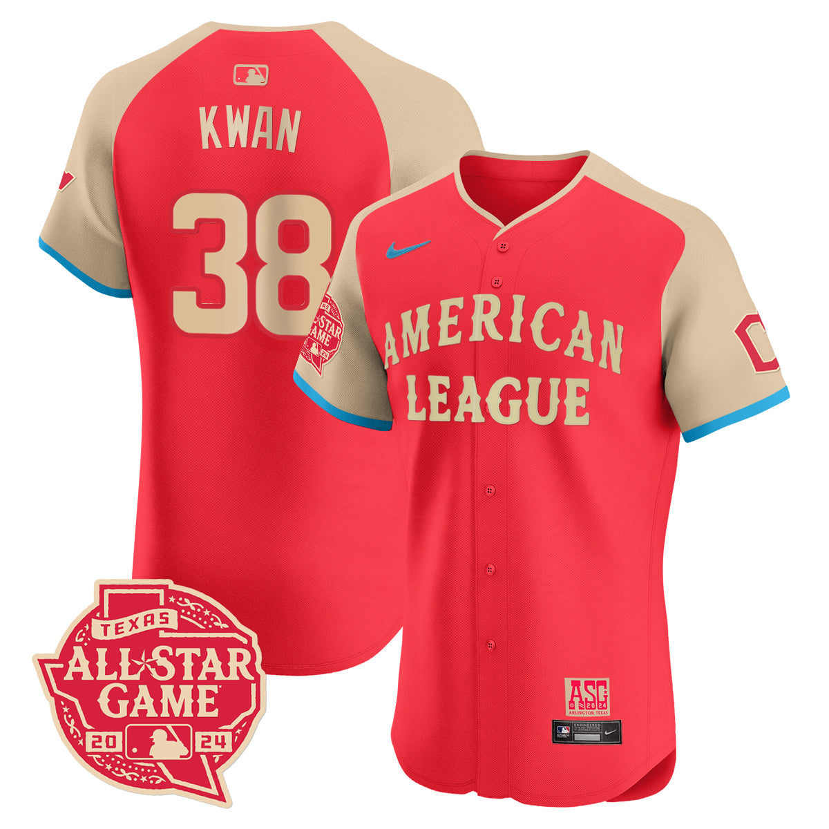 American League 2024 All-Star Game Player Jersey - All Stitched