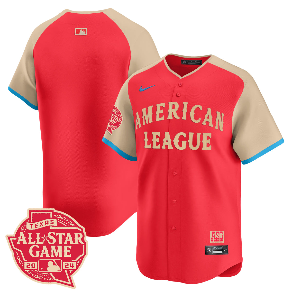 American League 2024 All-Star Game Player Jersey - All Stitched