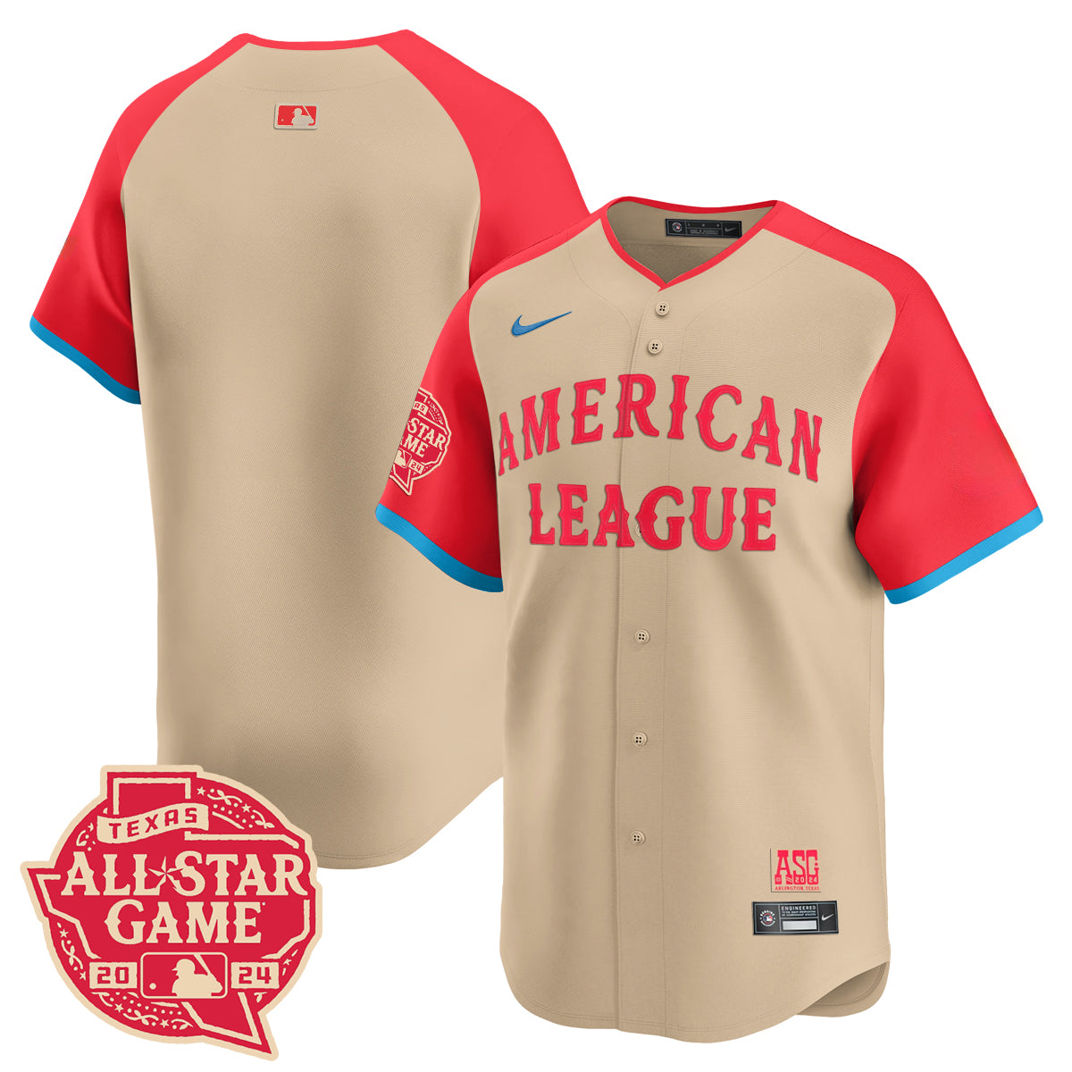 American League 2024 All-Star Game Player Jersey - All Stitched