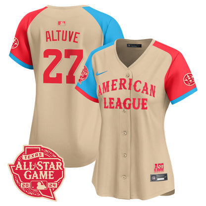 Women American League 2024 All-Star Game Player Jersey - All Stitched