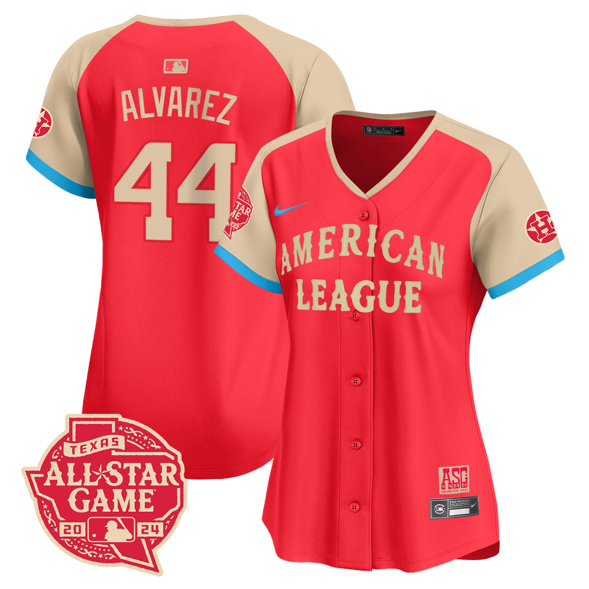 Women American League 2024 All-Star Game Player Jersey - All Stitched