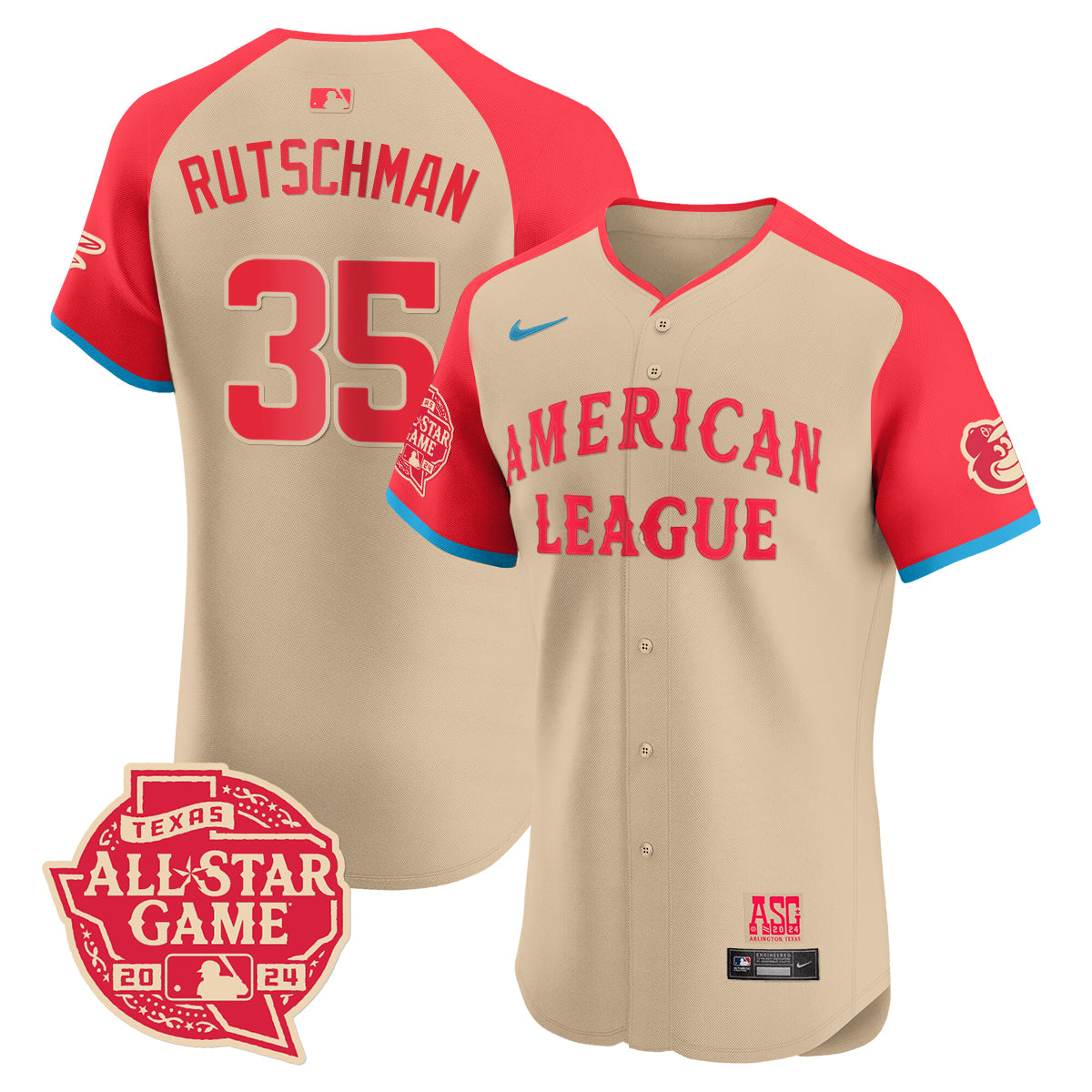 American League 2024 All-Star Game Player Jersey - All Stitched