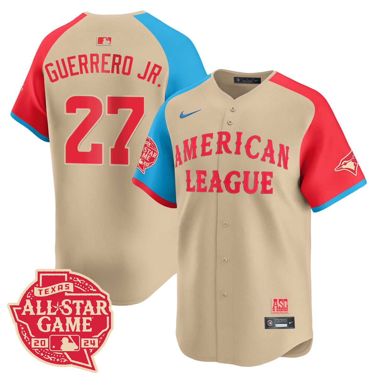 American League 2024 All-Star Game Player Jersey - All Stitched