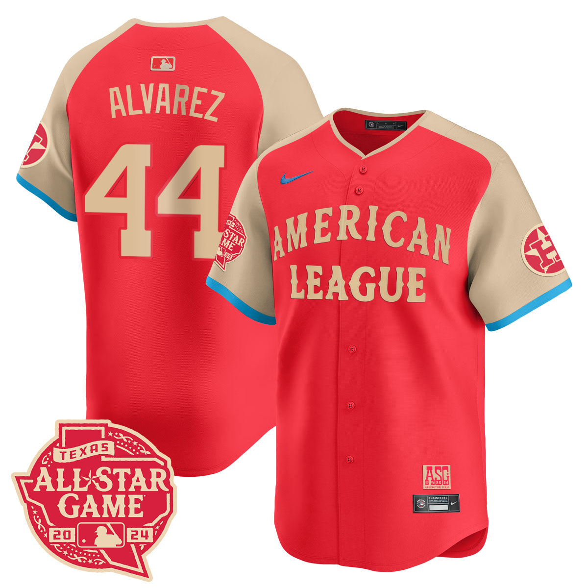 American League 2024 All-Star Game Player Jersey - All Stitched