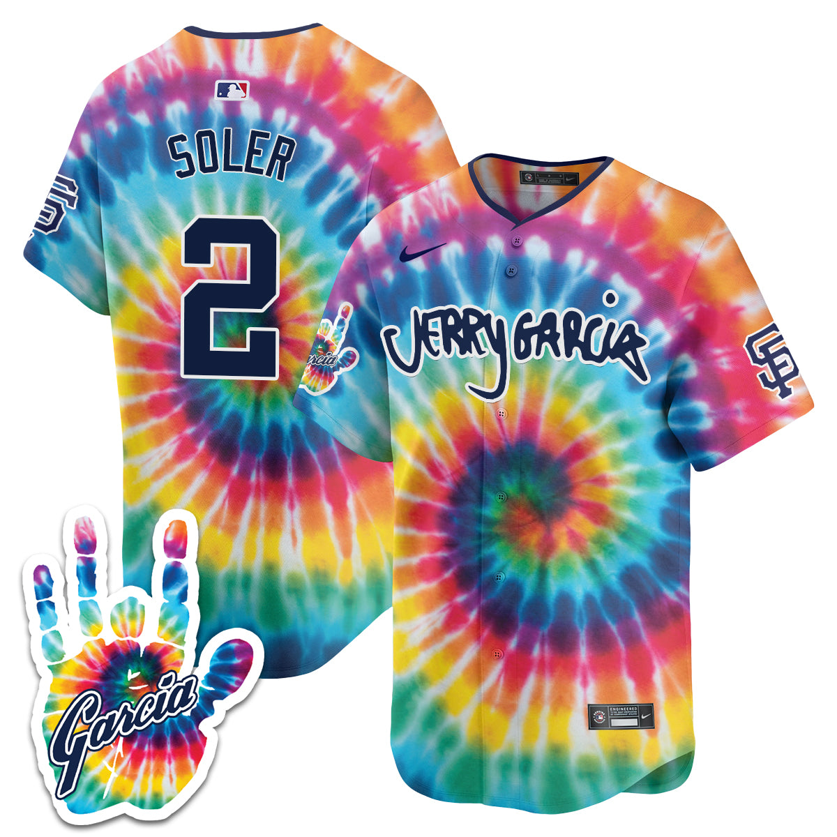 Giants Jerry Garcia 2024 Limited Jersey V2