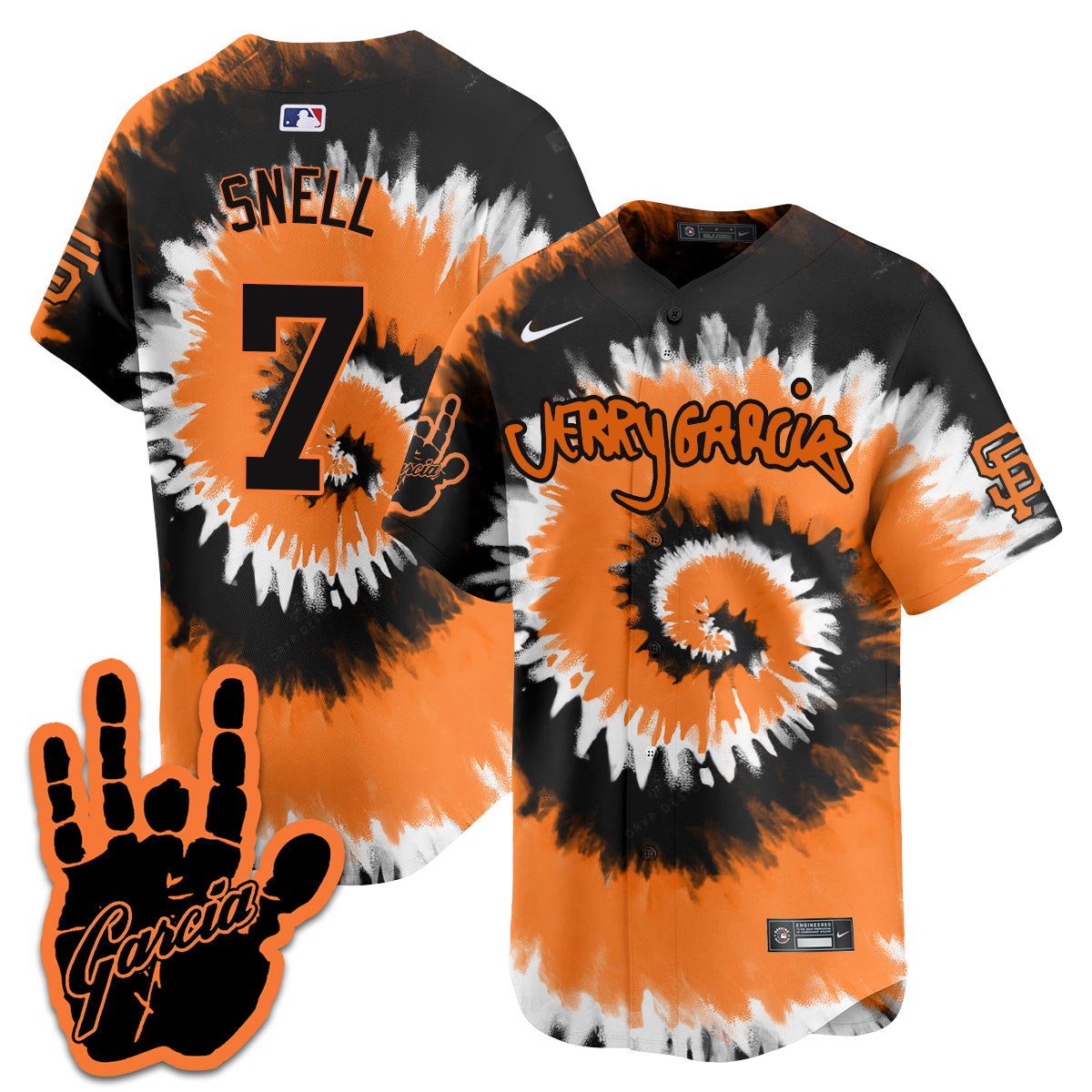 Giants Jerry Garcia 2024 Limited Jersey V2