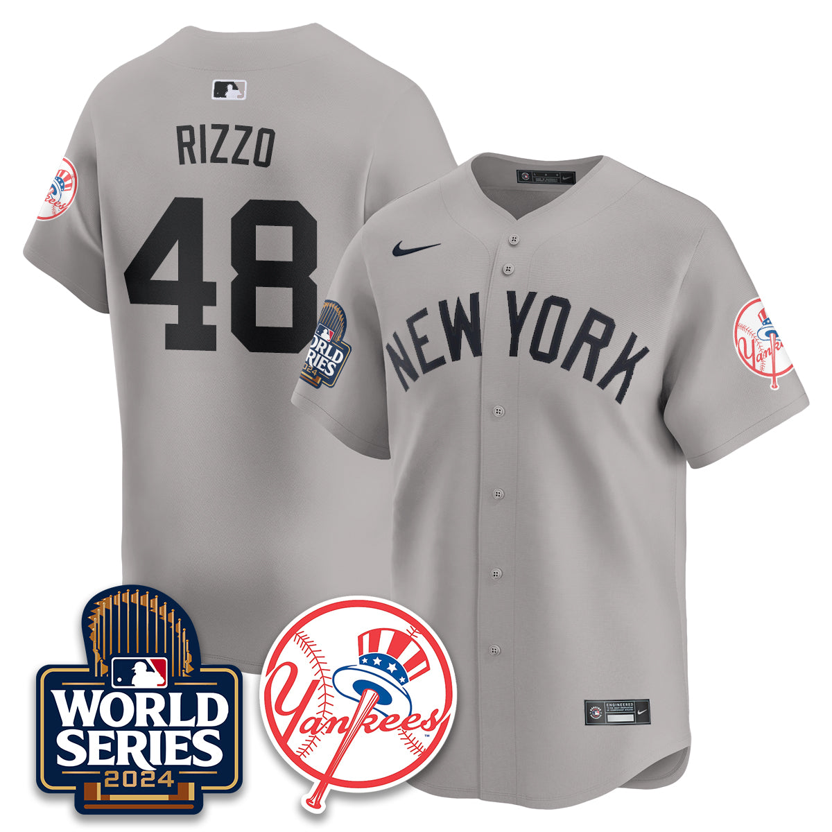 New York Yankees World Series 2024 Jersey - All Stitched