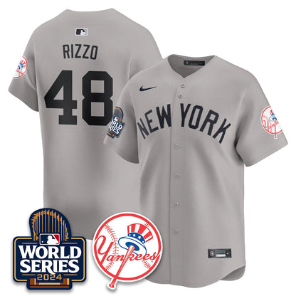 New York Yankees World Series 2024 Jersey - All Stitched